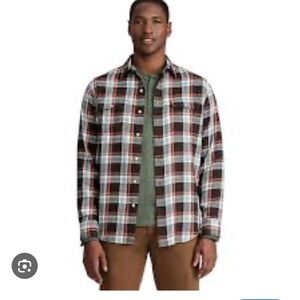IZOD MOUNTAIN TWILL BUTTON DOWN SHIRT